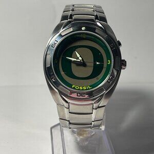 Oregon Ducks NCAA Stainless-Steel Kaleido Watch by Fossil NEW (RARE)